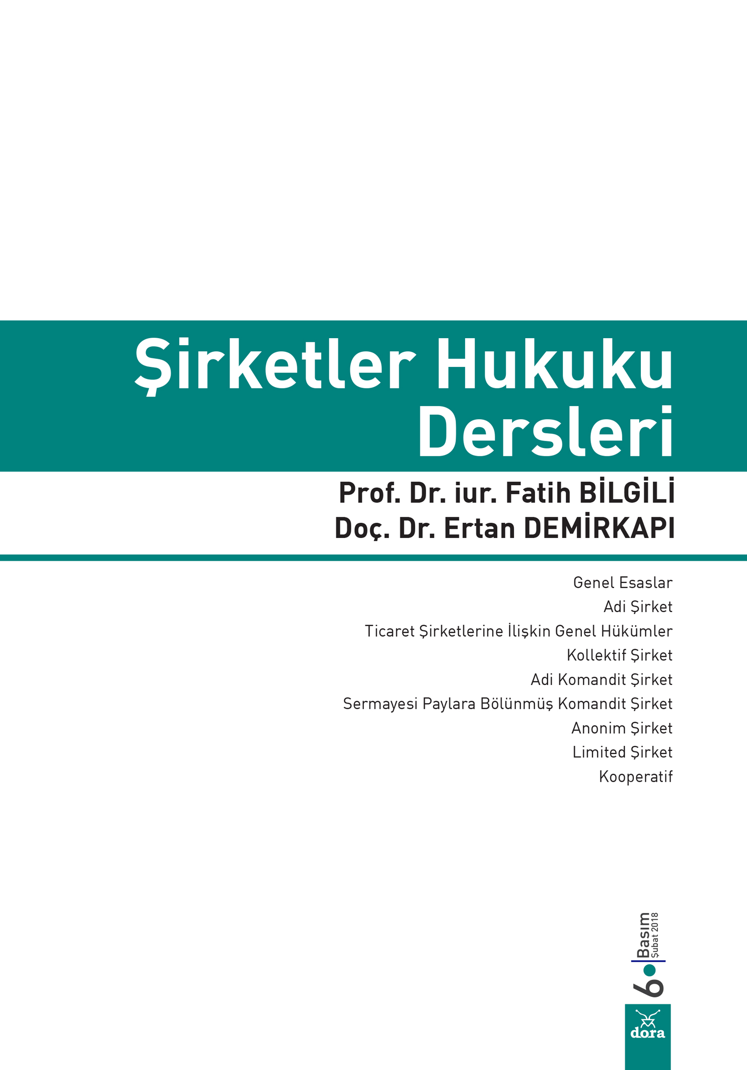 Şirketler Hukuku Dersleri