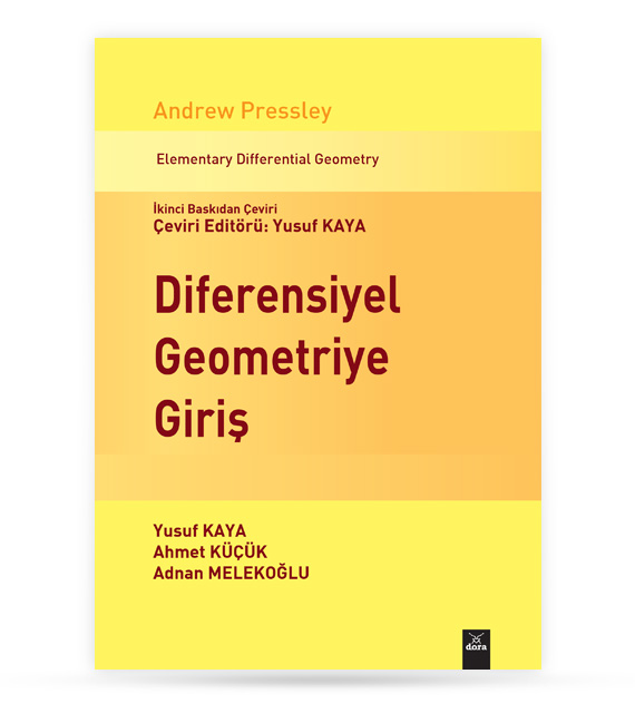 Diferansiyel Geometriye Giriş | 285 | Dora Yayıncılık