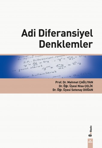 adi-diferansiyel-denklemler - Dora Yayıncılık